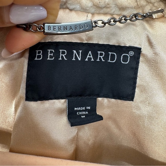 Bernardo Oversized Cold Weather Essential Plaid Teddy Jacket Shacket  Sz M - Picture 4 of 10